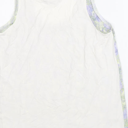 Womens UK Size 8 Marks and Spencer Multicoloured Basic Tank