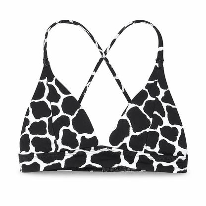 Marks and Spencer Womens Black Geometric Polyamide One Piece Size 8