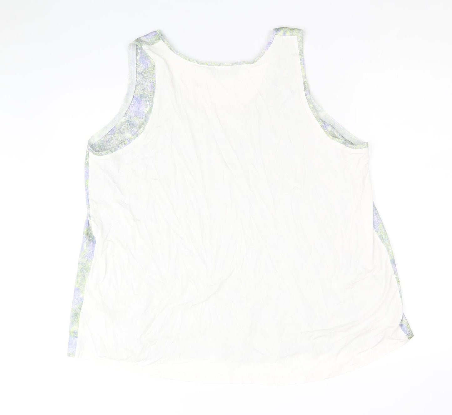 Womens UK Size 16 Marks and Spencer Multicoloured Basic Tank