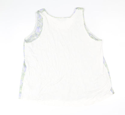 Womens UK Size 16 Marks and Spencer Multicoloured Basic Tank