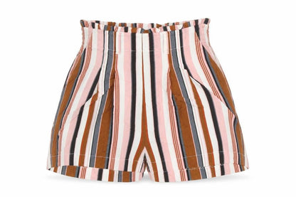 Womens UK Size 4 Primark Regular Fit Paperbag Shorts