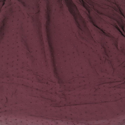 Womens UK Size 8 H&M Purple Basic Blouse