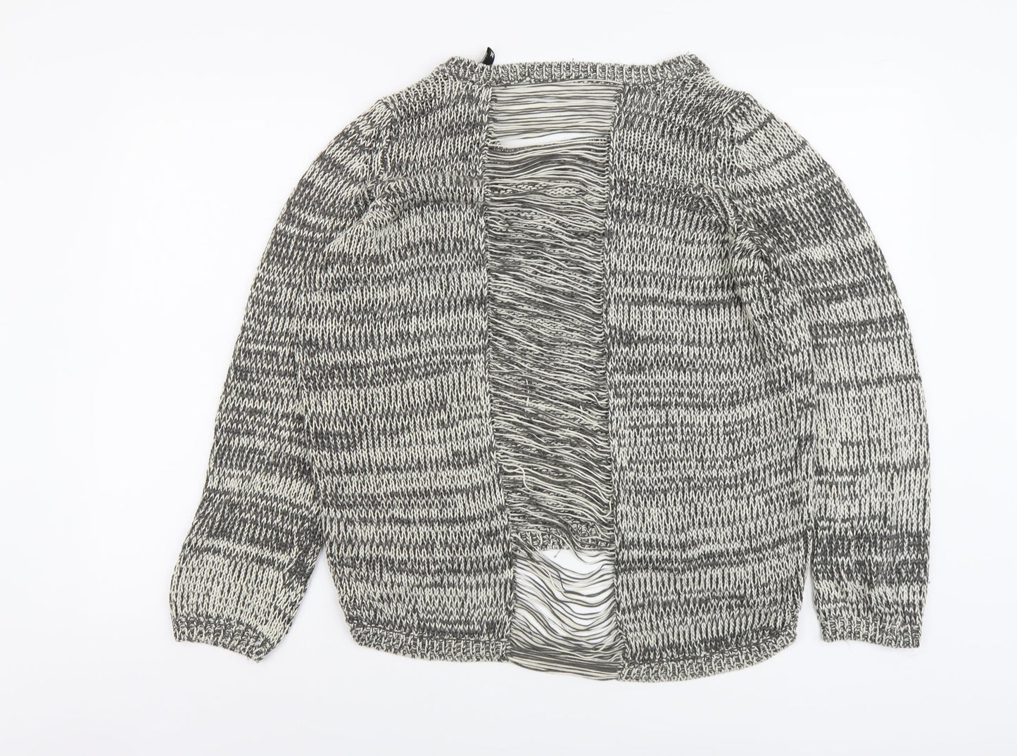 Womens UK Size M H&M Grey Pullover Jumper