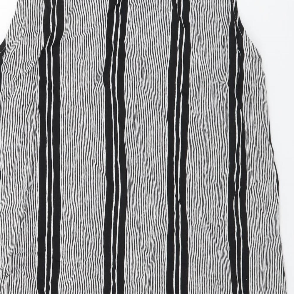 Womens UK Size 10 Atmosphere Black Basic Blouse