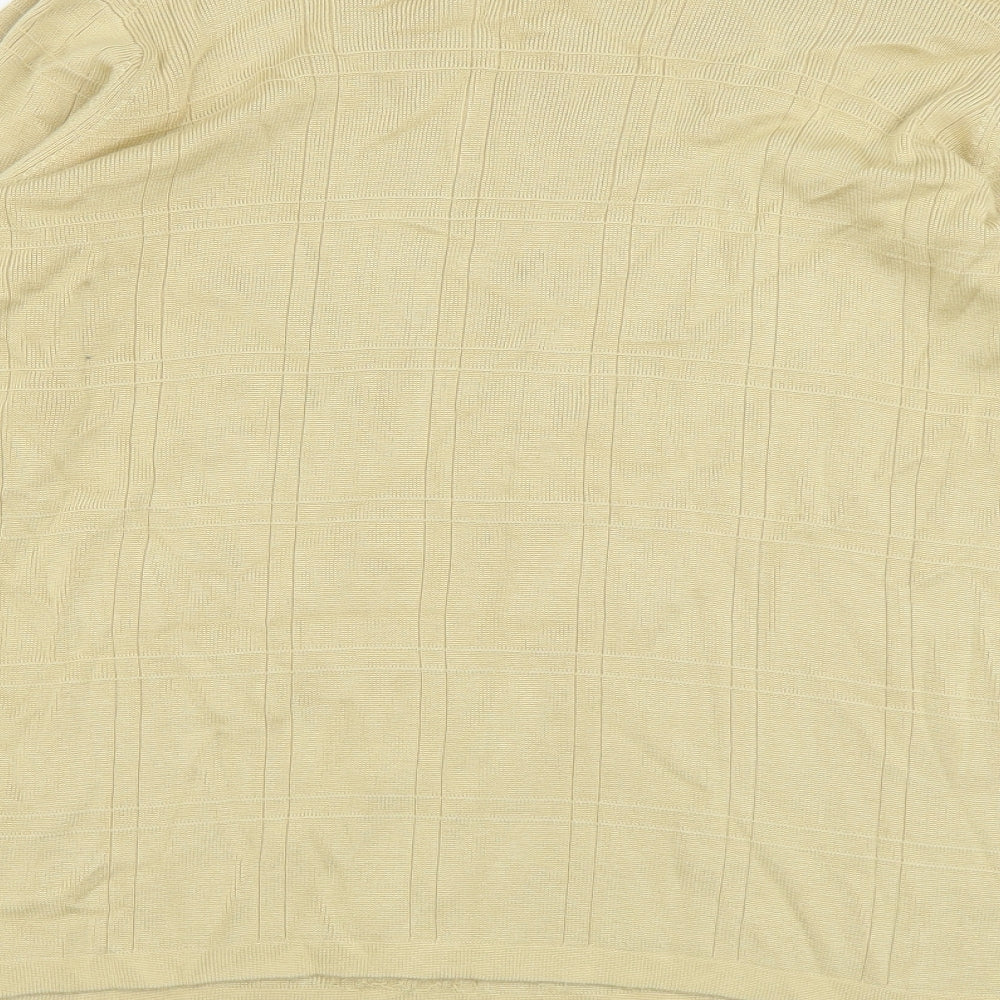 Womens UK Size L Jumper Beige Pullover Jumper