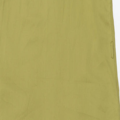 Atmosphere Womens Green Polyester Tank Dress Size 12 V-Neck Pullover