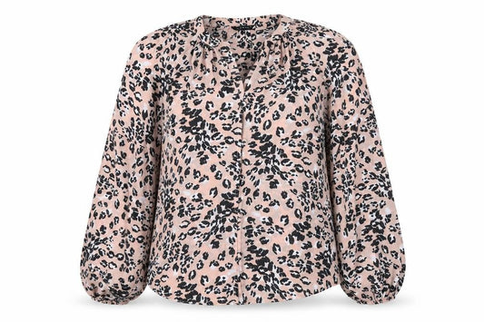Womens UK Size 14 Et Vous Pink Basic Blouse