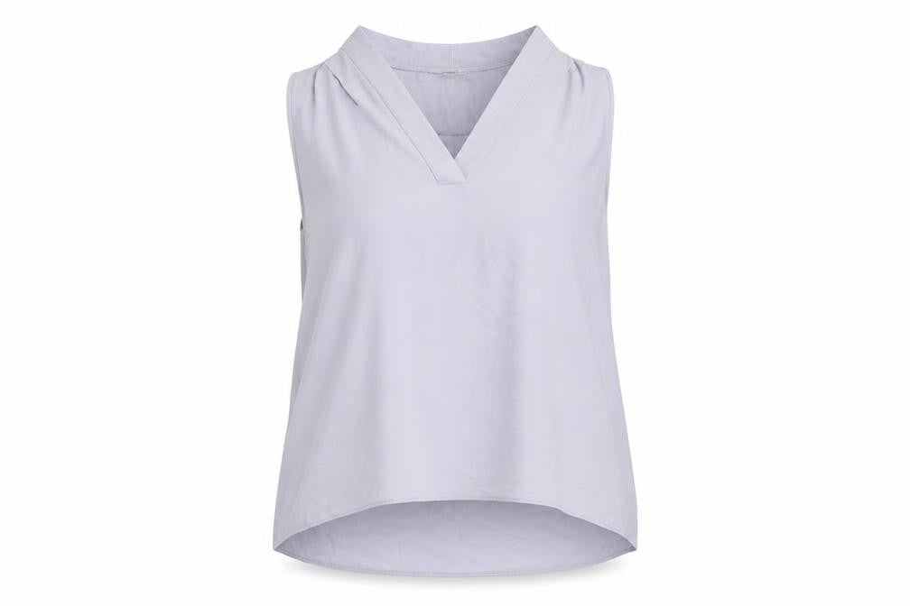 Womens UK Size 12 Papaya Purple Basic Tank