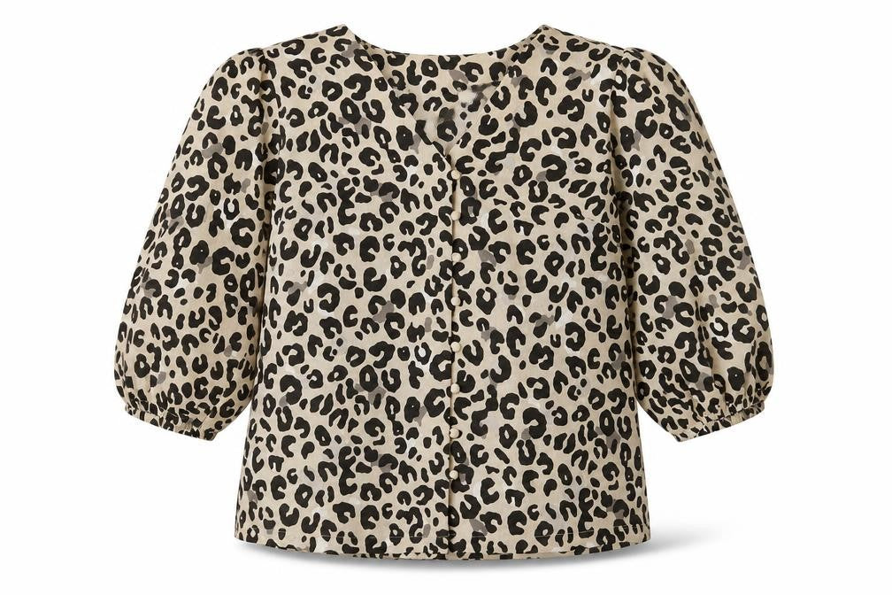 Womens UK Size 10 Marks and Spencer Brown Basic Blouse