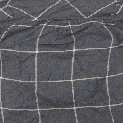 Womens UK Size 10 River Island Grey Basic Blouse