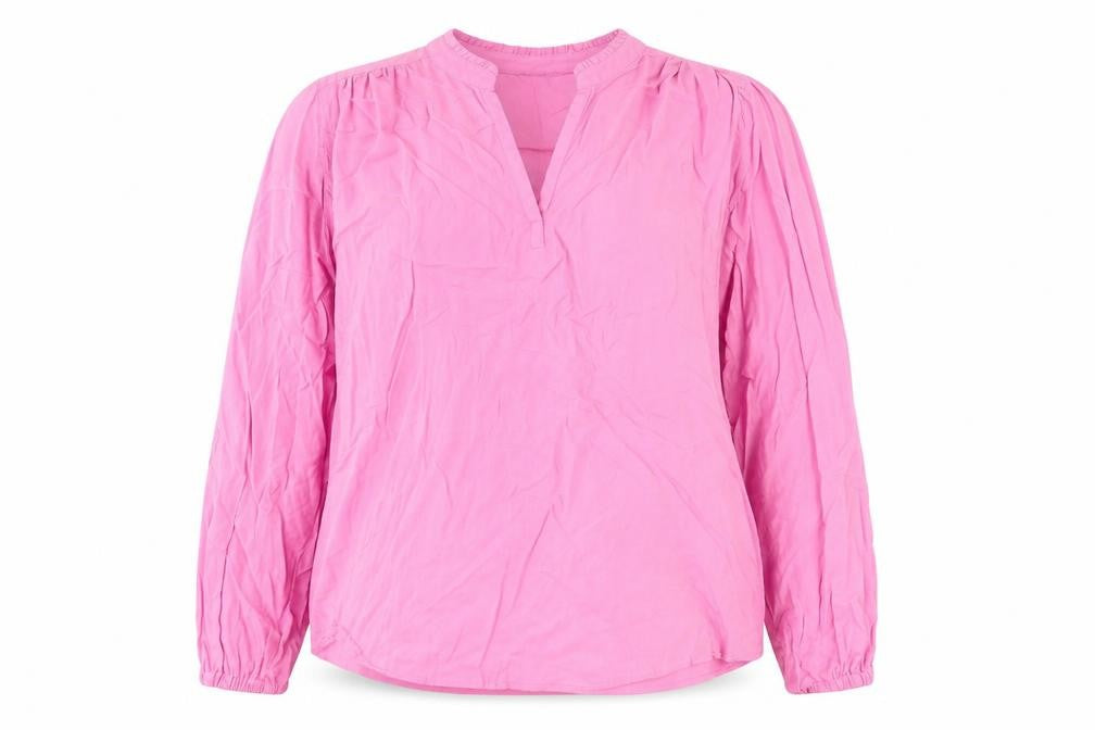 Womens UK Size 10 Marks and Spencer Pink Basic Blouse