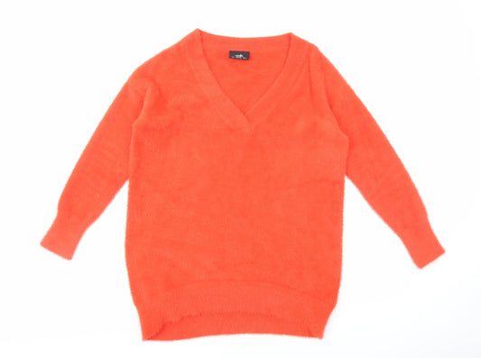 Womens UK Size S Wallis Red Pullover Jumper
