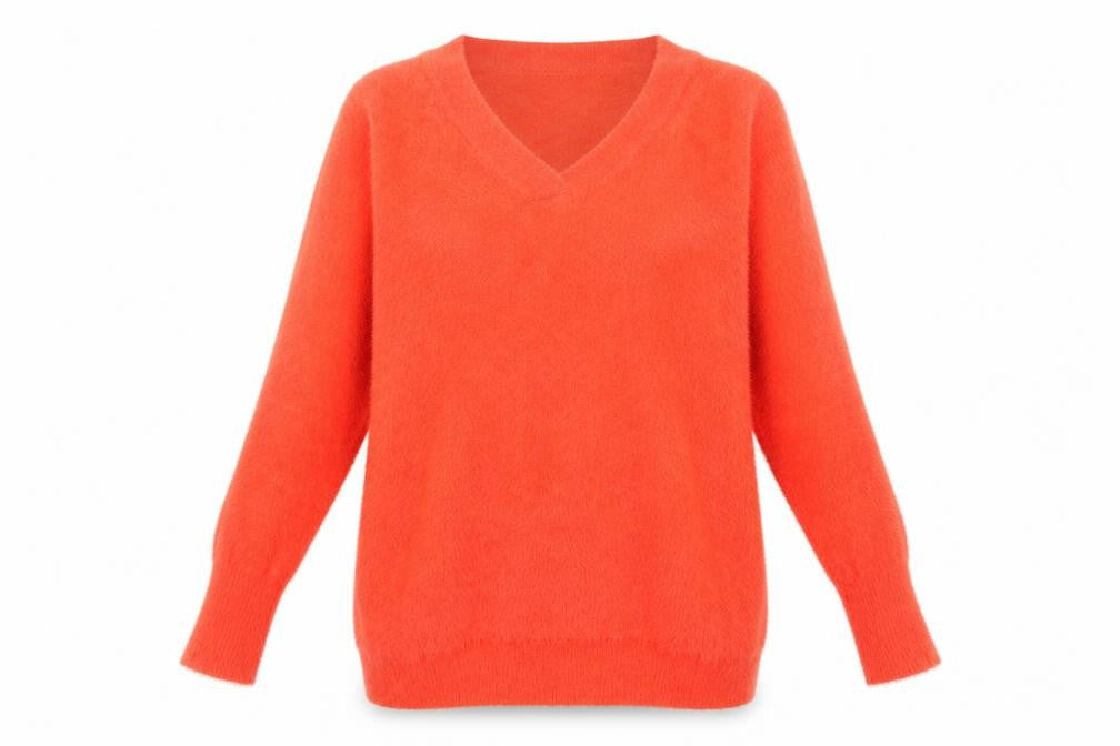 Womens UK Size S Wallis Red Pullover Jumper