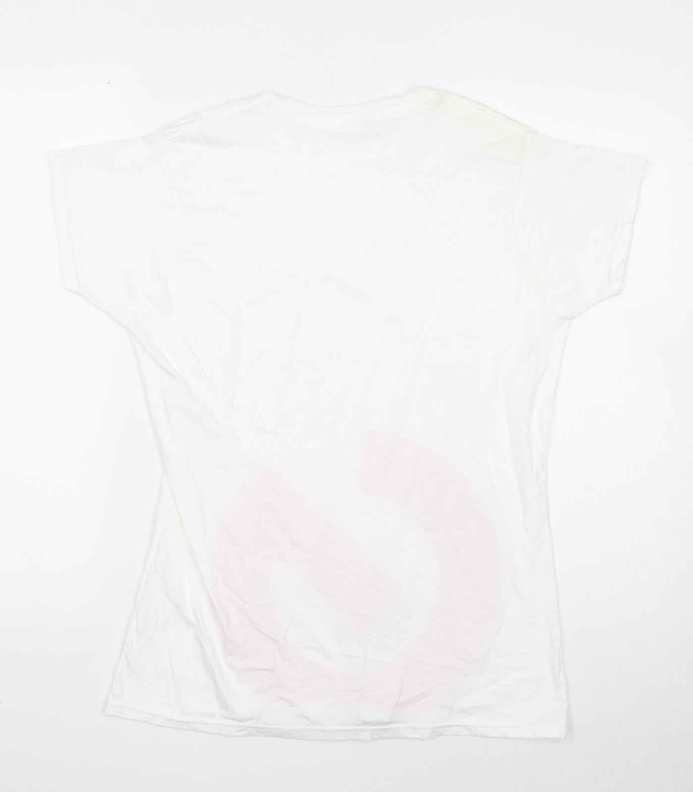 Womens UK Size XL Gildan White Basic T-Shirt