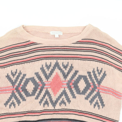Womens UK Size S Monsoon Pink Pullover Jumper