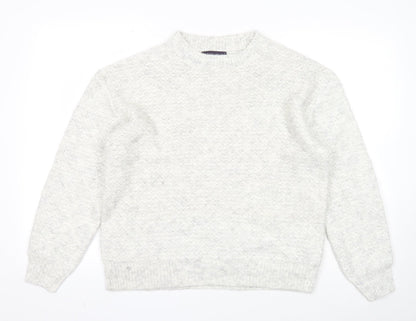 Womens UK Size M Marks and Spencer Grey Pullover Jumper