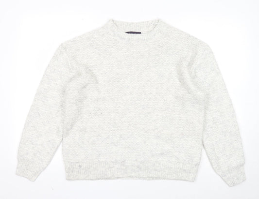 Womens UK Size M Marks and Spencer Grey Pullover Jumper