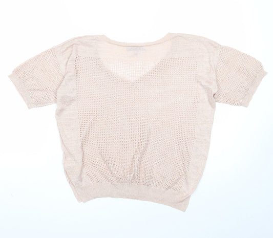 Womens UK Size 10 NEXT Pink Pullover Jumper