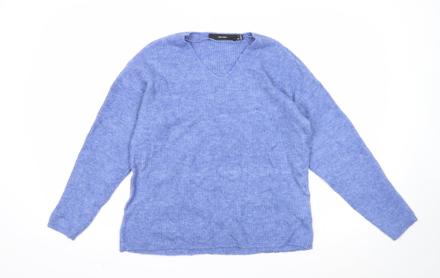 Womens UK Size S VERO MODA Blue Pullover Jumper