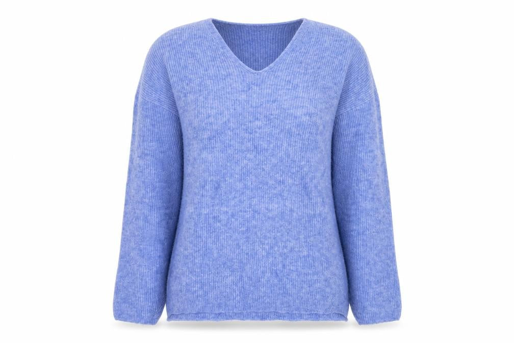 Womens UK Size S VERO MODA Blue Pullover Jumper