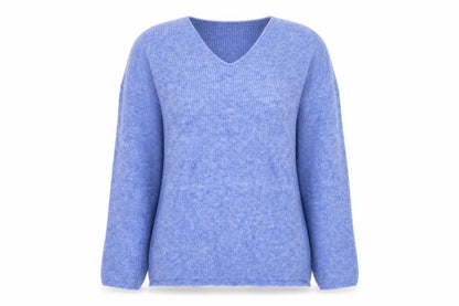 Womens UK Size S VERO MODA Blue Pullover Jumper