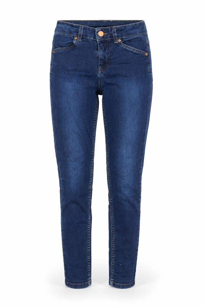 Womens UK Size S Oasis Regular Fit Skinny Blue Jeans