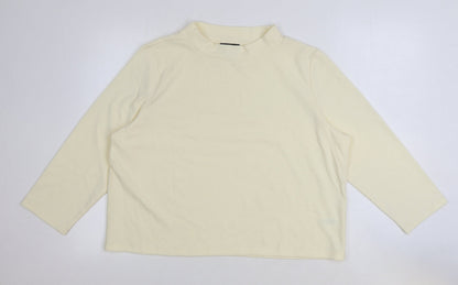 Womens UK Size XL Jones New York Ivory Pullover Jumper