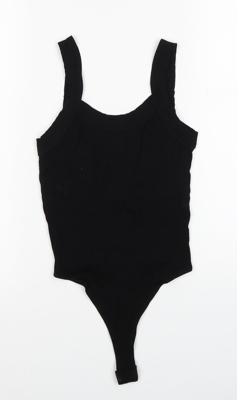 Womens UK Size 6 ASOS One-Piece Black Bodysuit