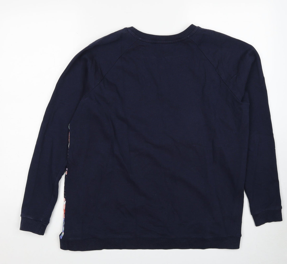 Capsule Womens Blue Polyester Pullover Sweatshirt Size 14 Pullover