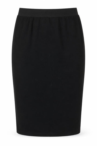 Miss Faceless Womens Black Polyester Straight & Pencil Skirt Size M