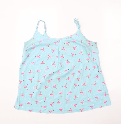 Womens UK Size 12 Simply Be Blue Basic Tank