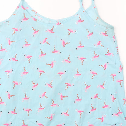 Womens UK Size 12 Simply Be Blue Basic Tank