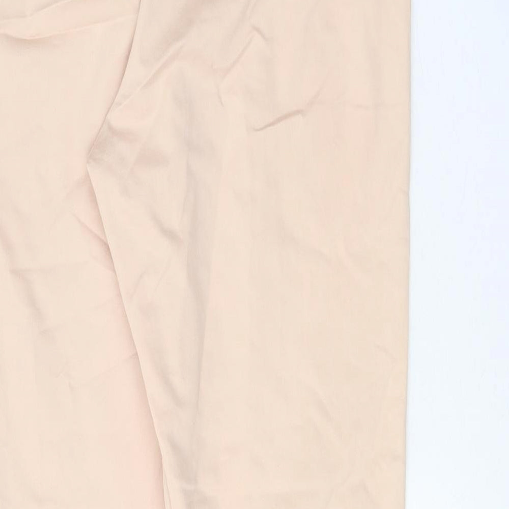 Womens UK Size 12 H&M Regular Fit Chino Beige Trousers