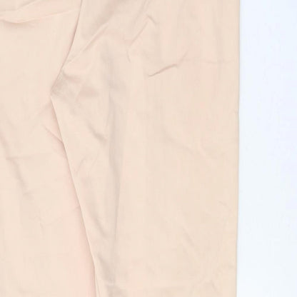 Womens UK Size 12 H&M Regular Fit Chino Beige Trousers