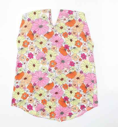 Womens UK Size 8 Marks and Spencer Pink Basic Tank