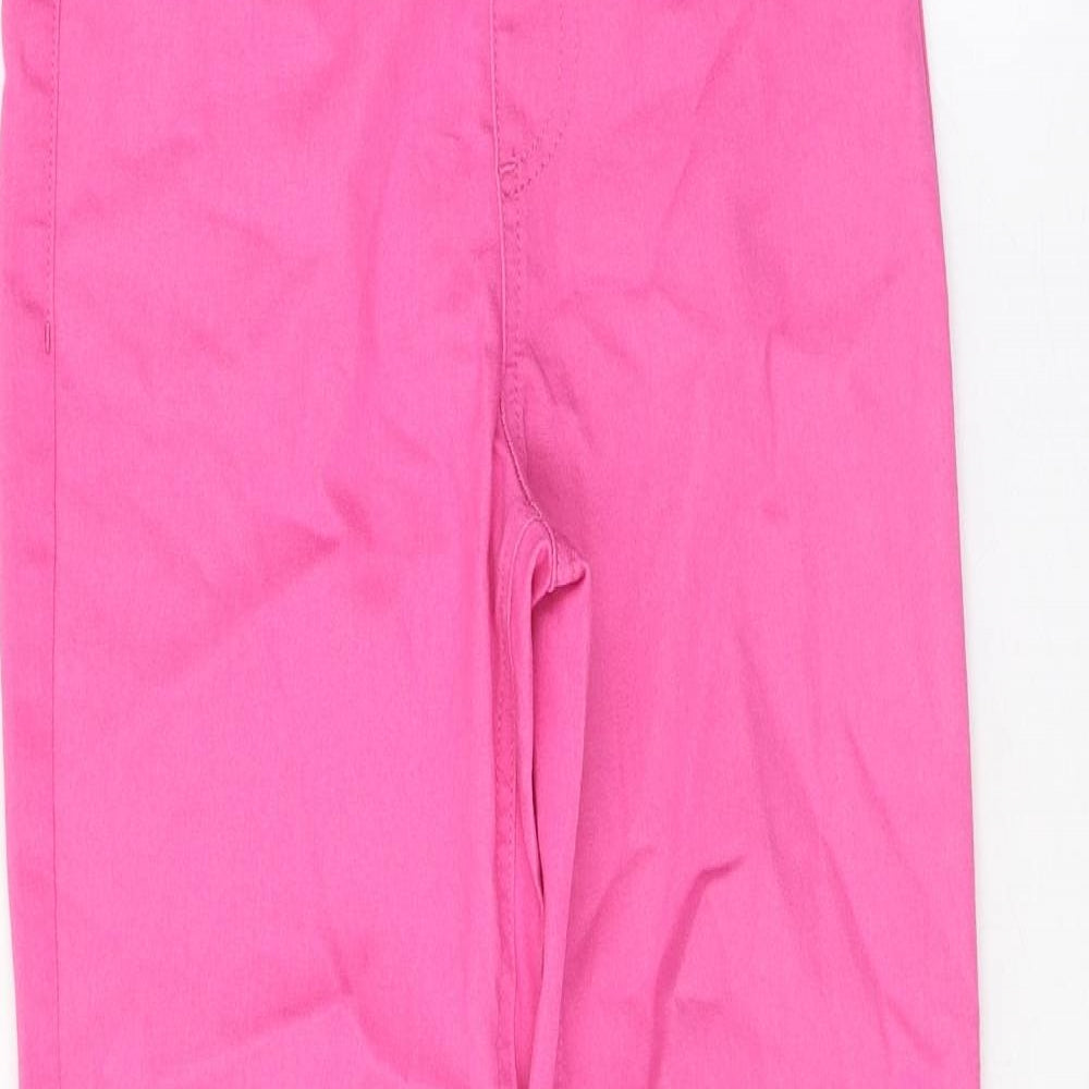Womens UK Size 60 in Marks and Spencer Regular Fit Jegging Pink Jeans