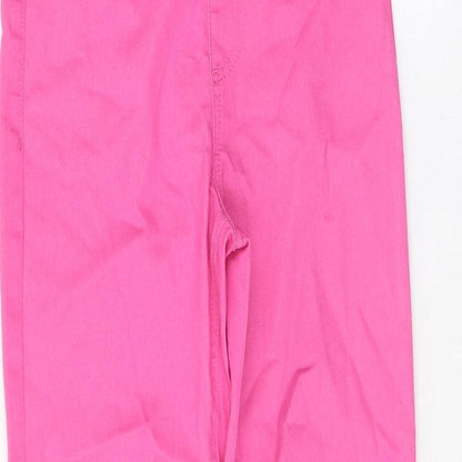 Womens UK Size 60 in Marks and Spencer Regular Fit Jegging Pink Jeans