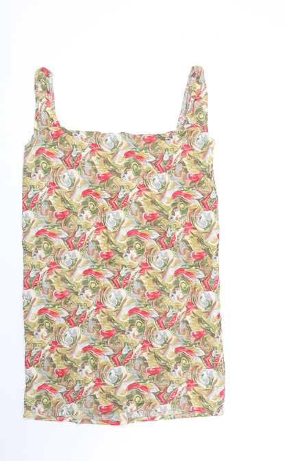 Womens UK Size XL Preworn Multicoloured Basic Tank