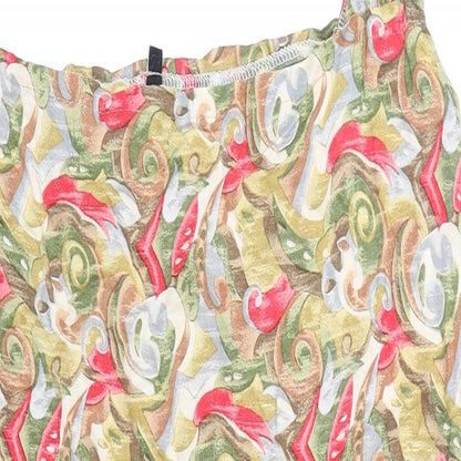 Womens UK Size XL Preworn Multicoloured Basic Tank