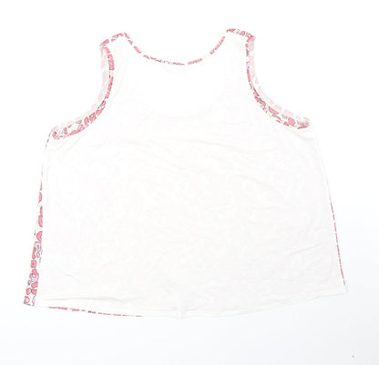 Womens UK Size 20 Marks and Spencer Pink Basic Tank
