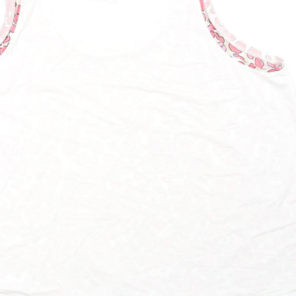 Womens UK Size 20 Marks and Spencer Pink Basic Tank