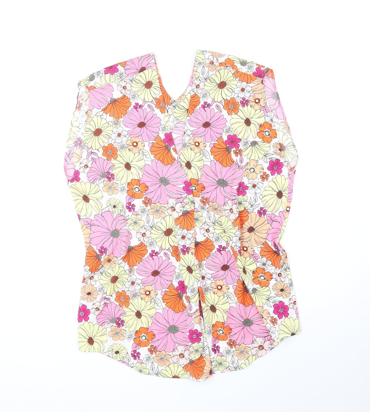 Womens UK Size 12 Marks and Spencer Multicoloured Basic Tank