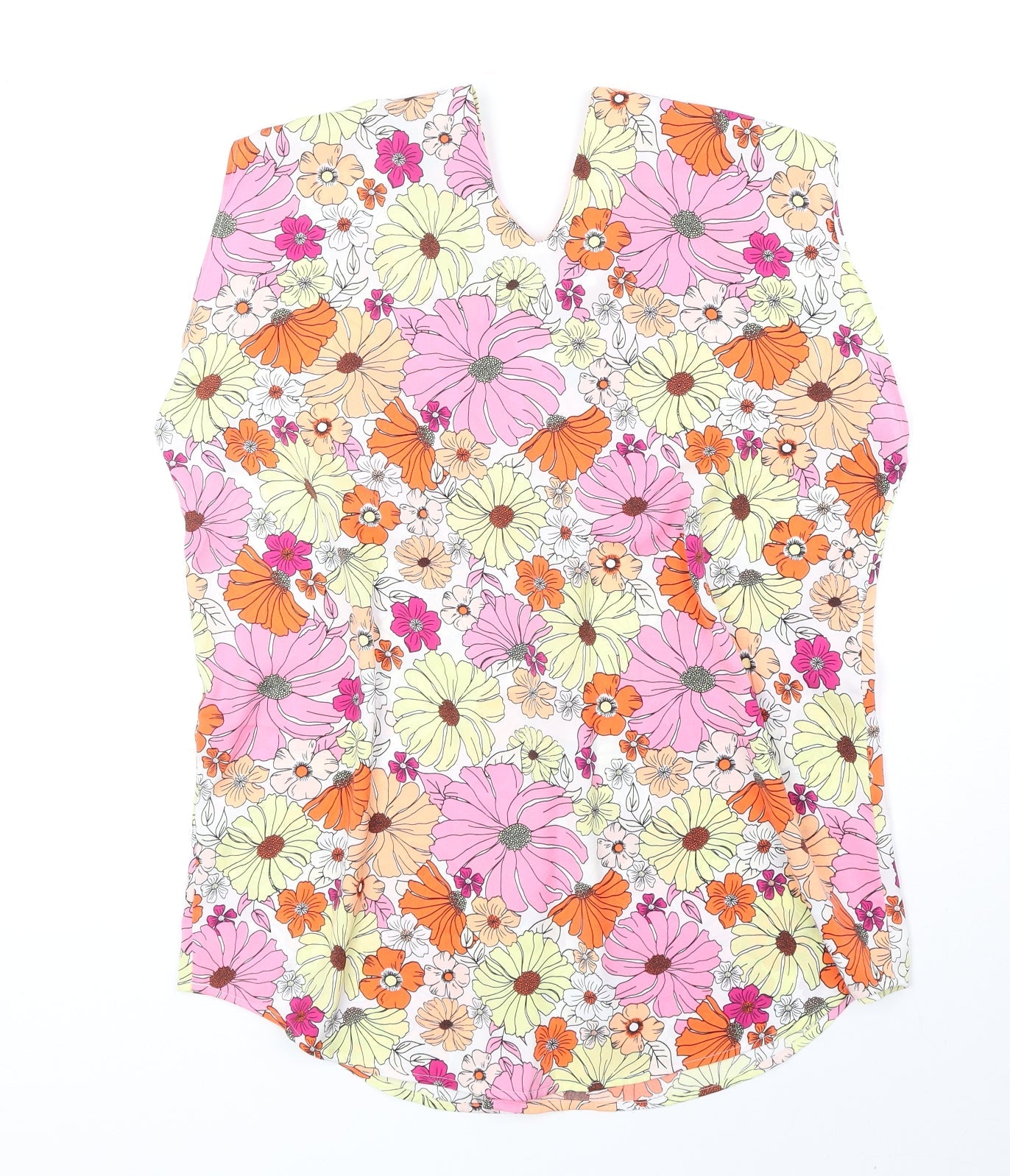 Womens UK Size 12 Marks and Spencer Multicoloured Basic Tank