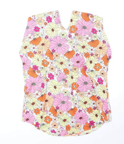 Womens UK Size 12 Marks and Spencer Multicoloured Basic Tank