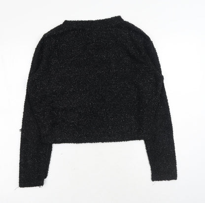 Womens UK Size S H&M Black Pullover Jumper