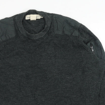 Womens UK Size L H&M Green Pullover Jumper