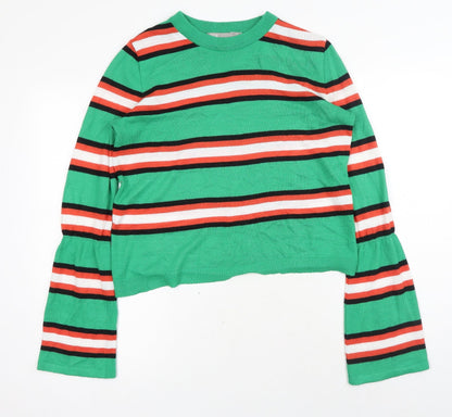 Womens UK Size 6 ASOS Green Pullover Jumper