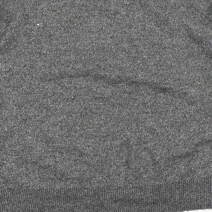 Womens UK Size M H&M Silver Pullover Jumper