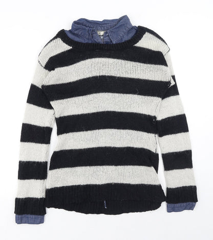 Womens UK Size 10 NEXT Blue Pullover Jumper