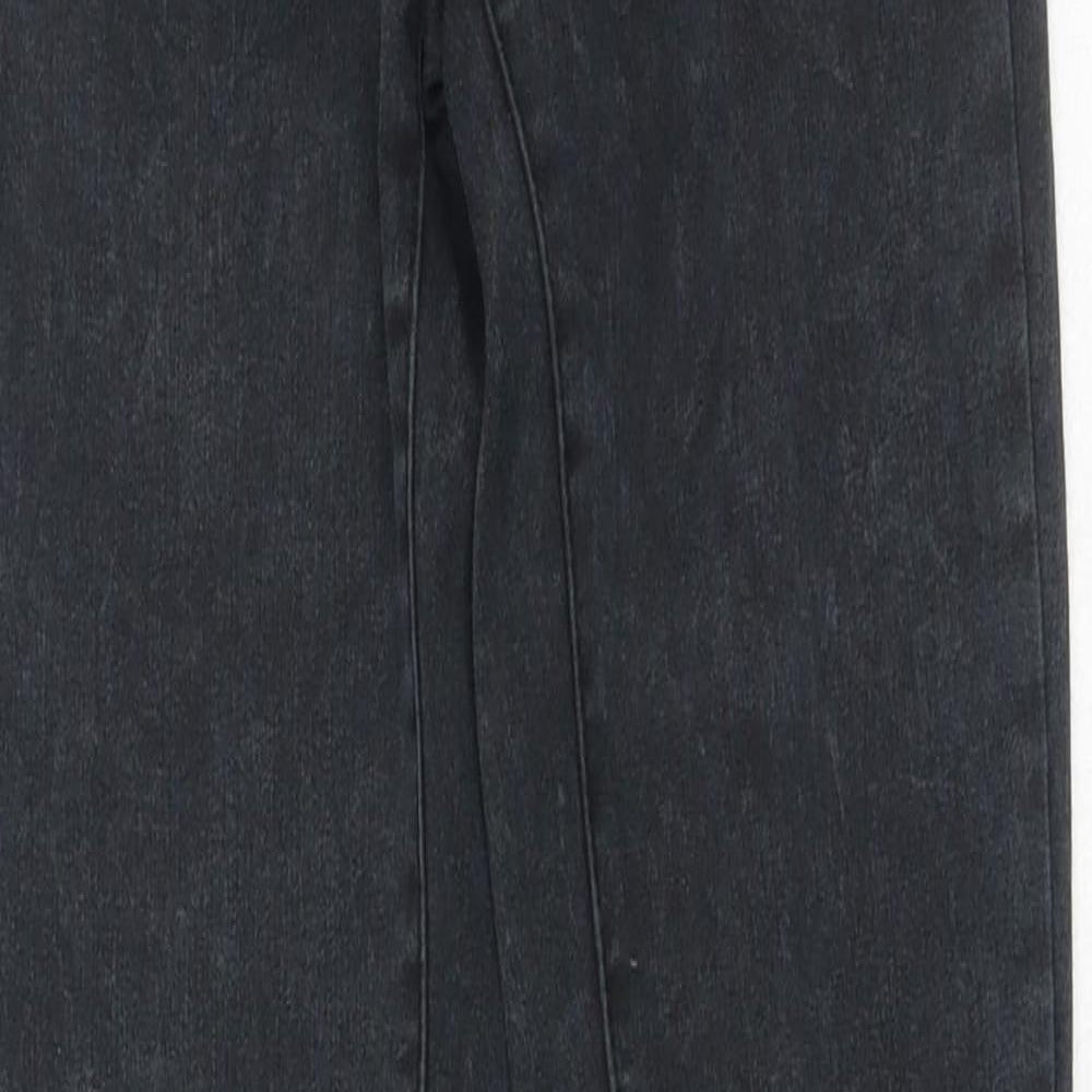 Only Womens Grey Cotton Skinny Jeans Size XS Regular Button